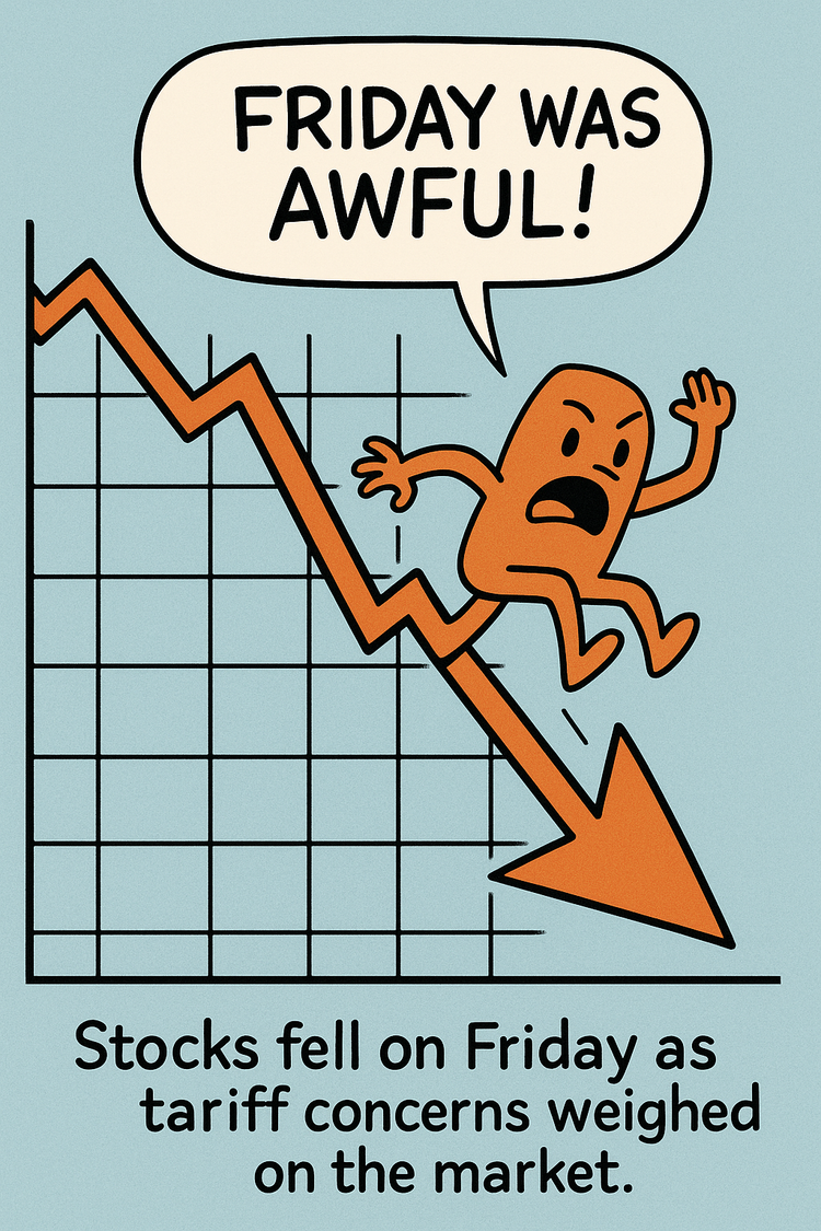📉 Friday Recap (May 23, 2025)