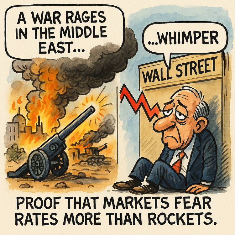 📉June 16th, 2025: Are we having a Middle East war or a Wall Street whimper?